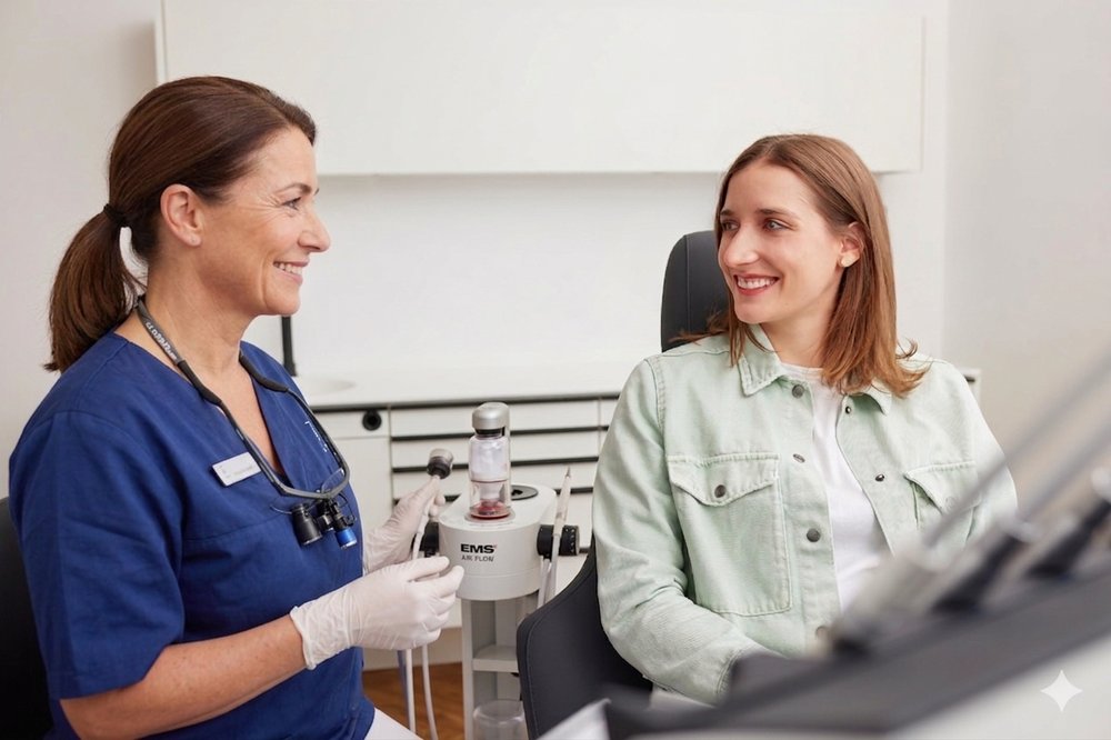 ZMP-Prophylaxeassistentin bei zwinge zwinge zahnmedizin